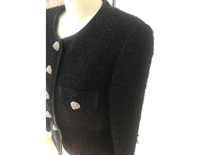 Georges Rech Black Wool Jacket 42FR - view 3