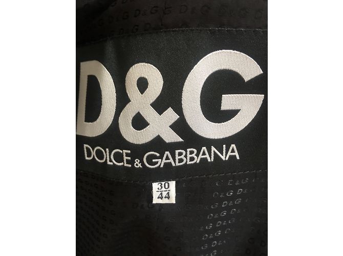 Conjunto de saia Dolce & Gabbana em lã preto - vista 5