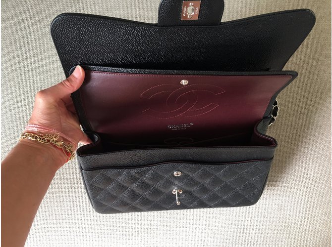 Chanel TIMELESS  30 cm Schwarz - Ansicht 3