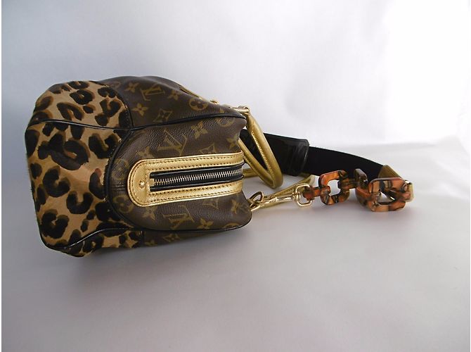 Louis Vuitton - Adele - Leopard-Umhängetasche Mehrfarben - Ansicht 4