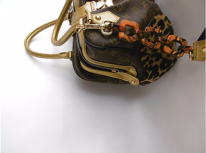 Louis Vuitton - Adele - Leopard-Umhängetasche Mehrfarben - Ansicht 5
