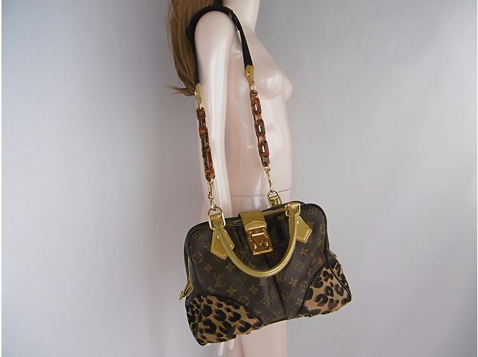 Louis Vuitton - Adele - Leopard-Umhängetasche Mehrfarben - Ansicht 7