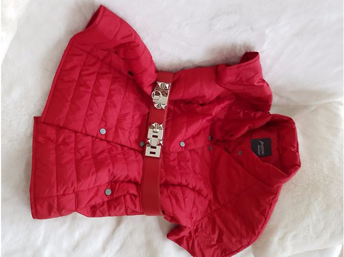 Chaqueta de plumas roja Marina Rinaldi - vista 10