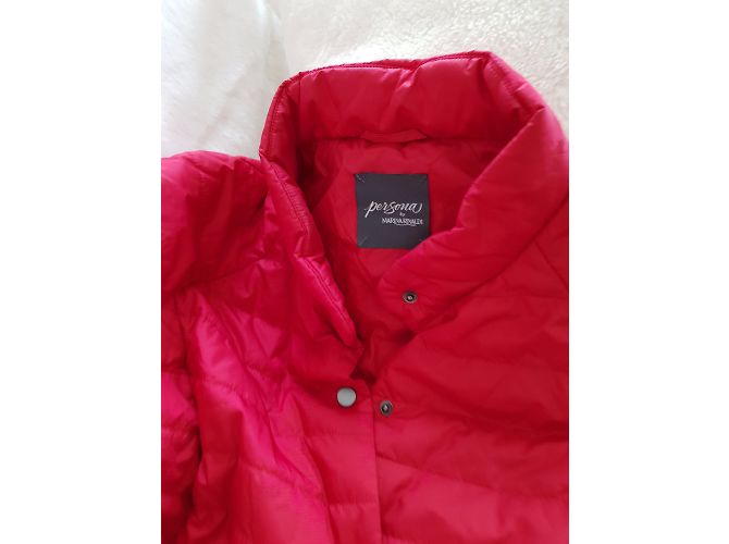 Chaqueta de plumas roja Marina Rinaldi - vista 4