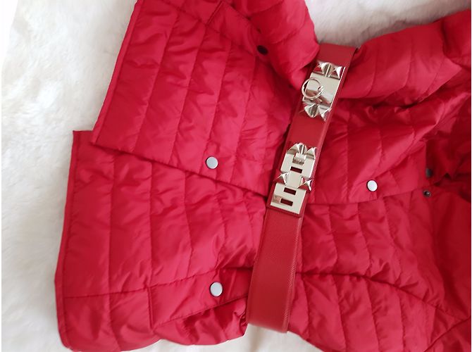 Chaqueta de plumas roja Marina Rinaldi - vista 5