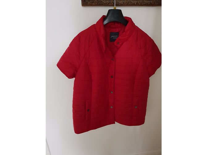 Chaqueta de plumas roja Marina Rinaldi - vista 6