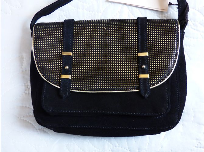 Petite Mendigote Handtaschen Schwarz Golden - Ansicht 3