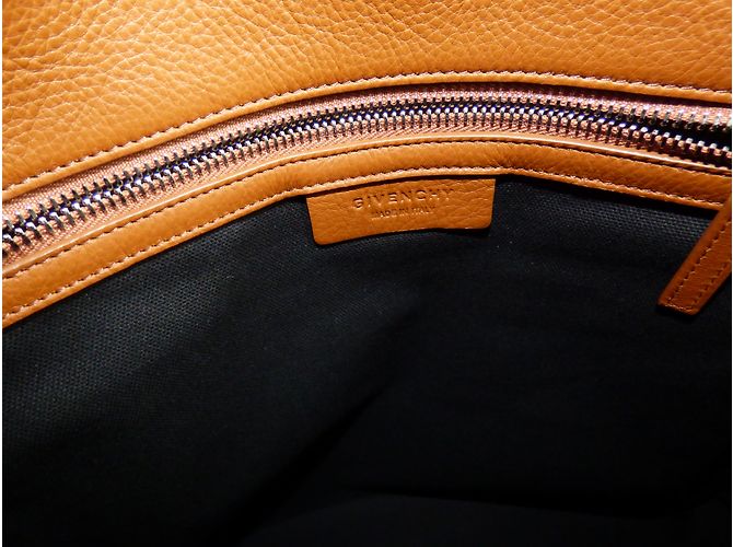 Borsa a spalla Givenchy Pandora in pelle marrone Caramello - vista 11