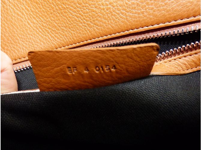 Borsa a spalla Givenchy Pandora in pelle marrone Caramello - vista 12