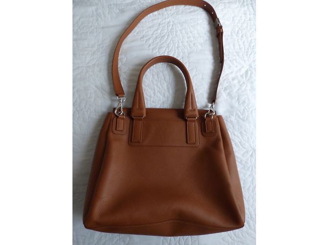 Borsa a spalla Givenchy Pandora in pelle marrone Caramello - vista 15