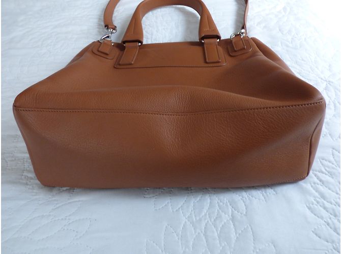 Borsa a spalla Givenchy Pandora in pelle marrone Caramello - vista 17