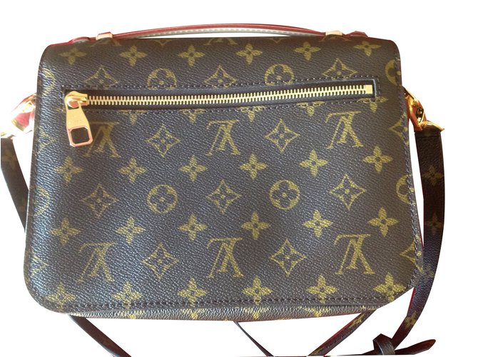 Louis Vuitton Pochette Metis Marrone - vista 2