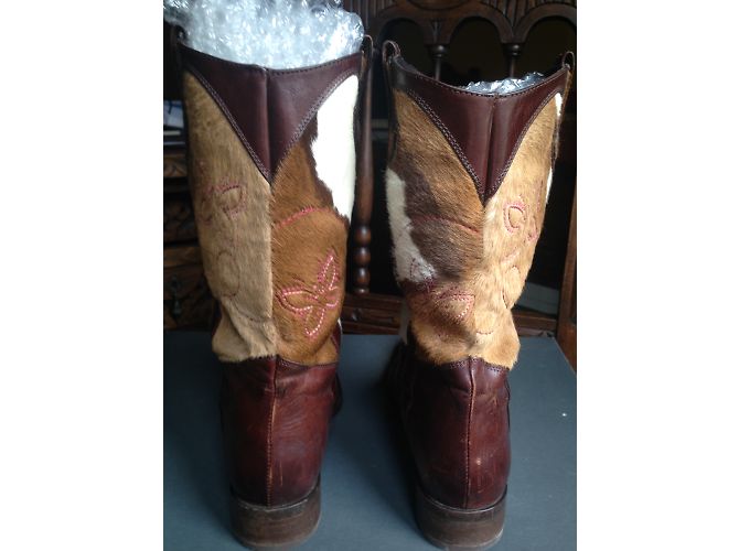 Autre Marque Botas vaqueras franco martini Castaño - vista 7