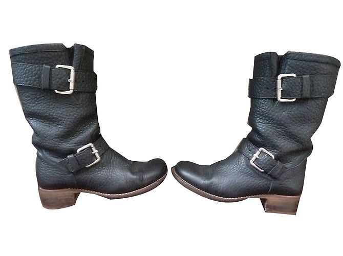 Free Lance TOMMY 4 STRAPMIDBOTTE Schwarz - Ansicht 2