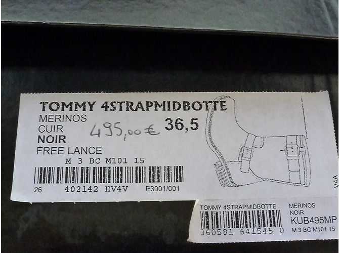 Free Lance TOMMY 4 STRAPMIDBOTTE Schwarz - Ansicht 9