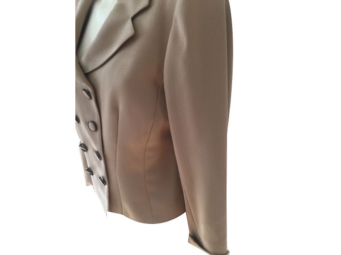 Chantal Thomass Wolljacke Beige 44FR - Ansicht 2