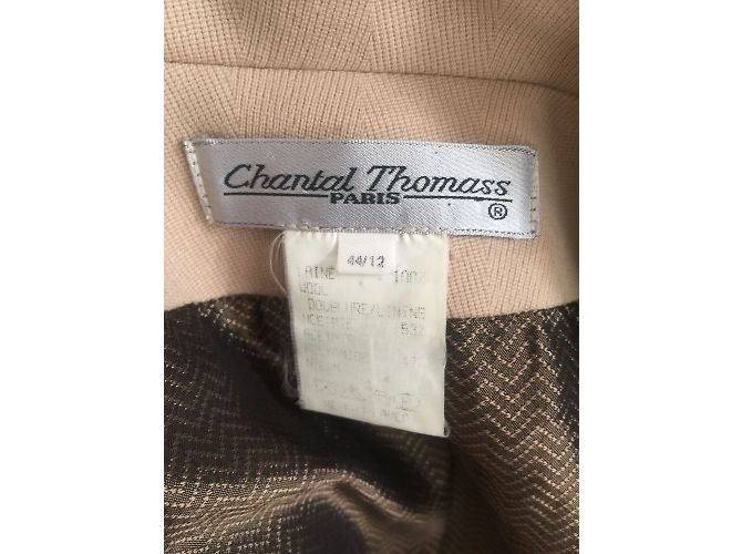 Chantal Thomass Wolljacke Beige 44FR - Ansicht 4