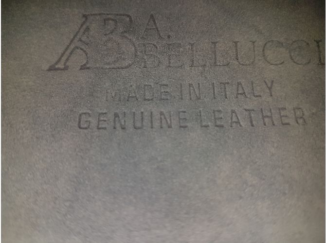 Autre Marque Borsa BELLUCCI in scamosciato blu - vista 2