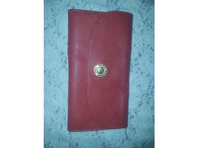 Borsa Pierre Balmain in pelle rosso scuro Bordò - vista 5