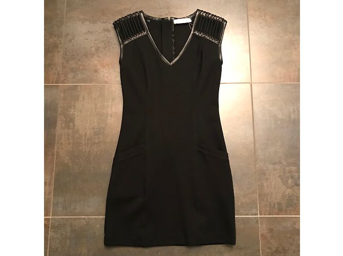 Pierre Balmain Kleid schwarz Viscose - Ansicht 3