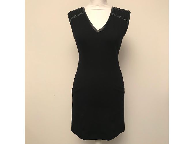 Pierre Balmain Kleid schwarz Viscose - Ansicht 6