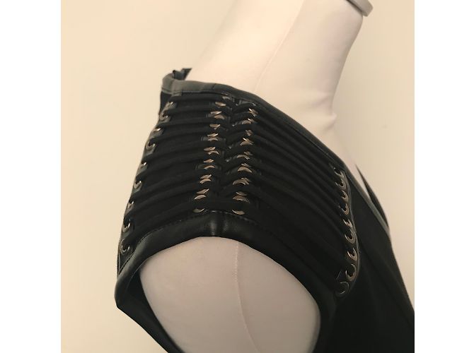 Pierre Balmain Kleid schwarz Viscose - Ansicht 9