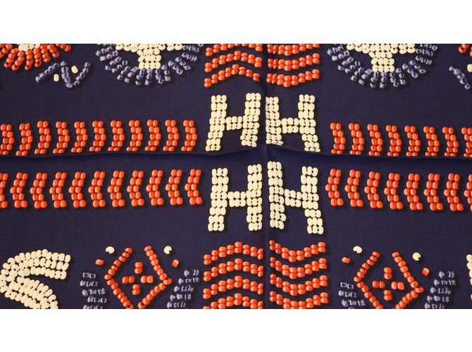 Hermès Kelly und Perles Marineblau - Ansicht 3