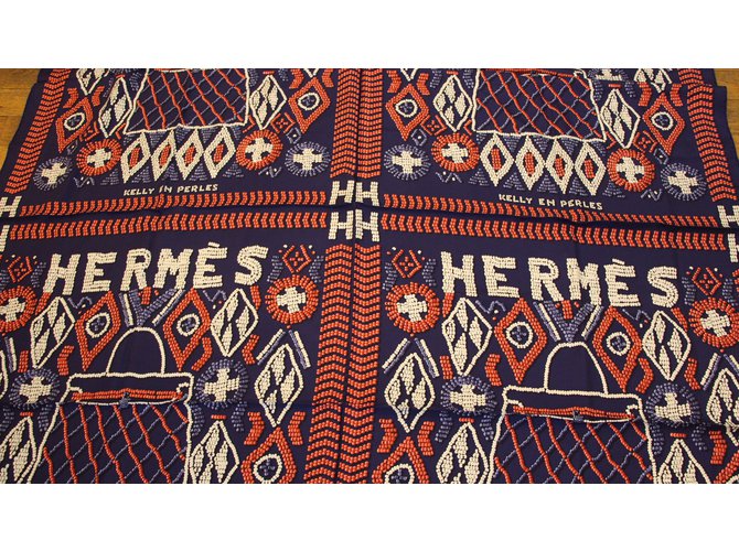 Hermès Kelly und Perles Marineblau - Ansicht 7