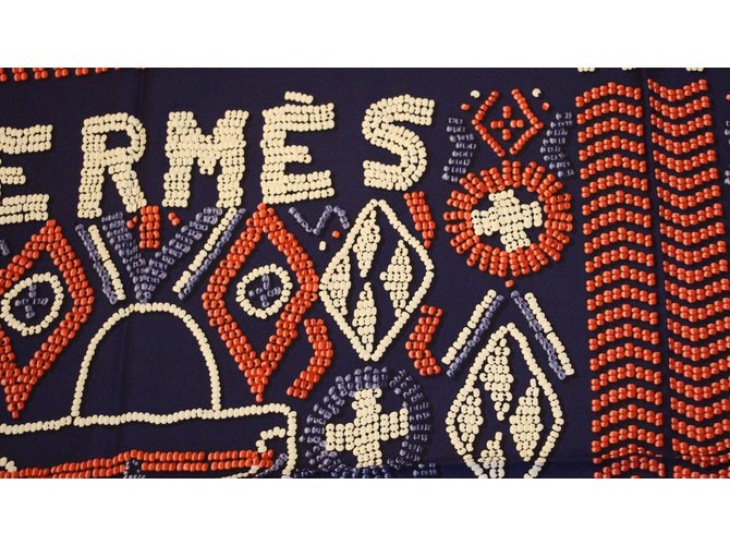 Hermès Kelly und Perles Marineblau - Ansicht 8