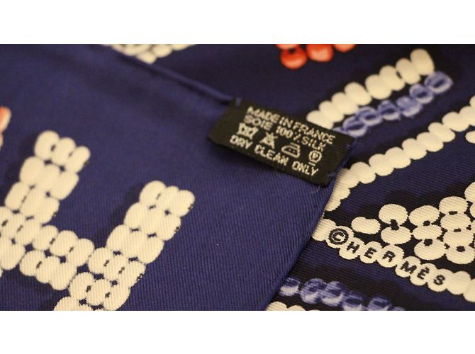 Hermès Kelly und Perles Marineblau - Ansicht 9
