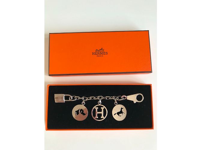 Hermès Taschenanhänger Silber - Ansicht 7