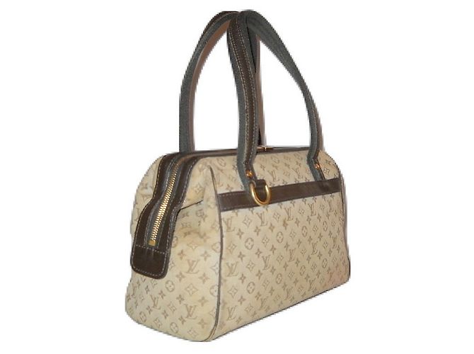 Louis Vuitton mini monogramma vintage Josephine PM Marrone Beige - vista 3