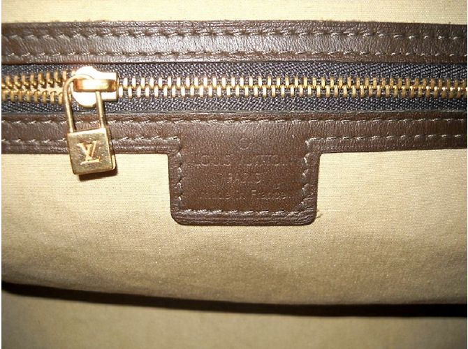 Louis Vuitton mini monogramma vintage Josephine PM Marrone Beige - vista 8