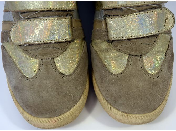 Serafini Manhattan Metal Sneaker Gold Leder Golden - Ansicht 4