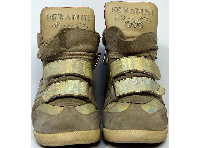 Serafini Manhattan Metal Sneaker Gold Leder Golden - Ansicht 5