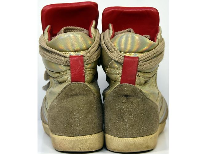 Serafini Manhattan Metal Sneaker Gold Leder Golden - Ansicht 6