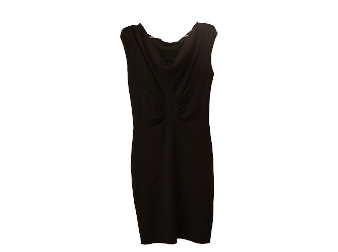 Vestido negro sin mangas KOOKAÏ de viscosa - vista 2
