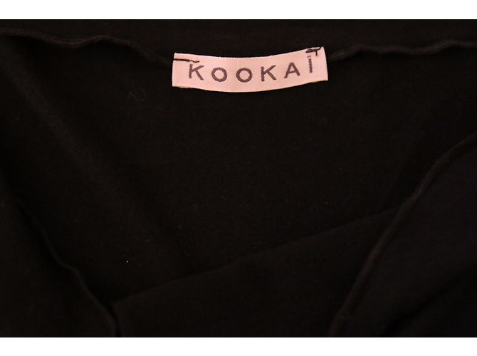 Vestido negro sin mangas KOOKAÏ de viscosa - vista 5
