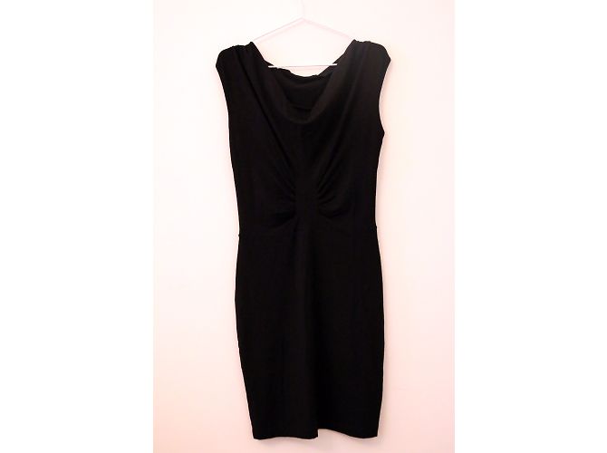 Vestido negro sin mangas KOOKAÏ de viscosa - vista 7