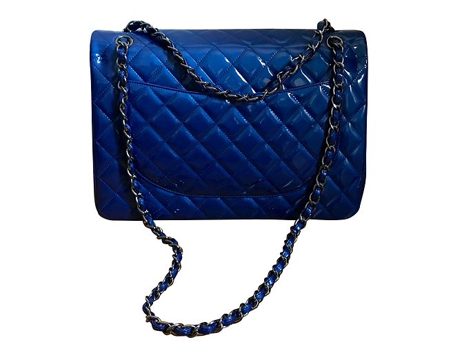 Timeless Chanel Handtaschen Blau - Ansicht 2