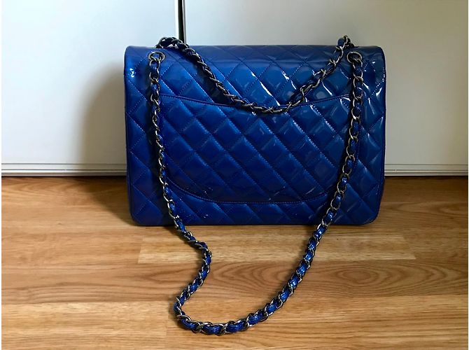 Timeless Chanel Handtaschen Blau - Ansicht 4