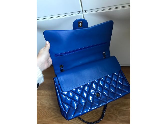 Timeless Chanel Handtaschen Blau - Ansicht 7