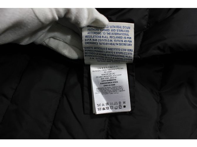Abrigo de tweed Moncler Loth - vista 13