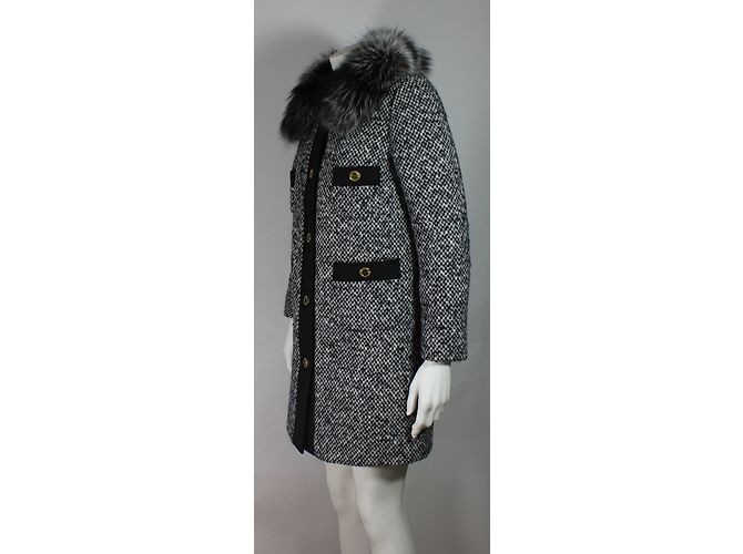 Abrigo de tweed Moncler Loth - vista 6