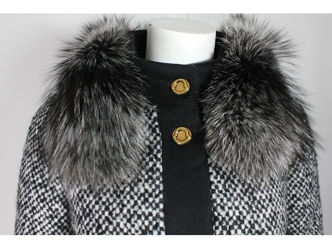 Abrigo de tweed Moncler Loth - vista 7