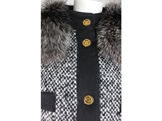 Abrigo de tweed Moncler Loth - vista 8