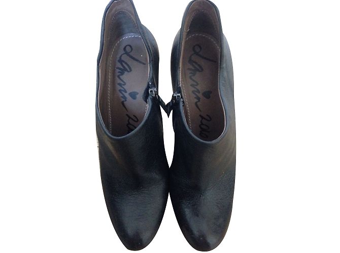 Décolleté Lanvin in pelle nera 40 Nero - vista 2