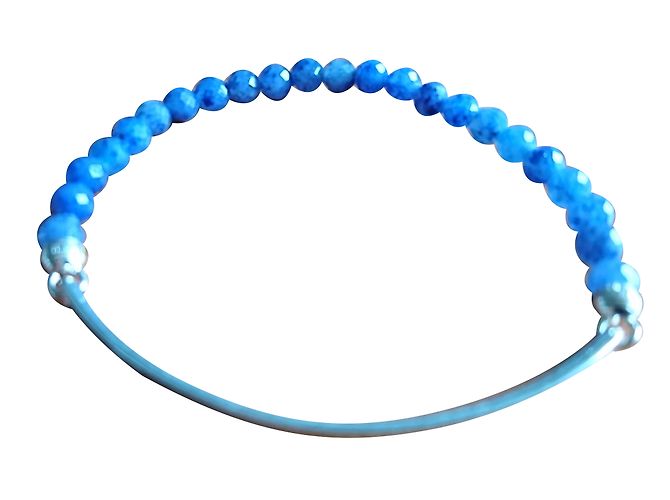 Thomas Sabo Bracciale Love Bridge Blu - vista 2