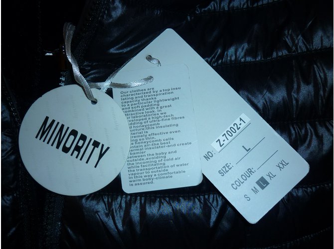 Minority Abrigos, Ropa de calle Negro - vista 9