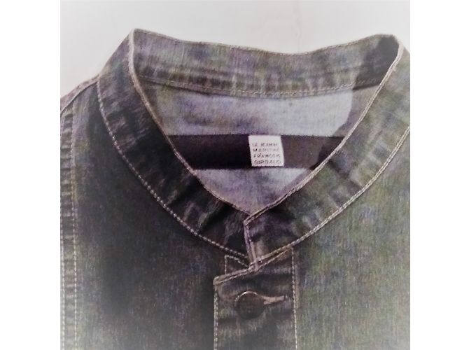 Giacca Marithé et François Girbaud Blu Navy in Cotone - vista 4